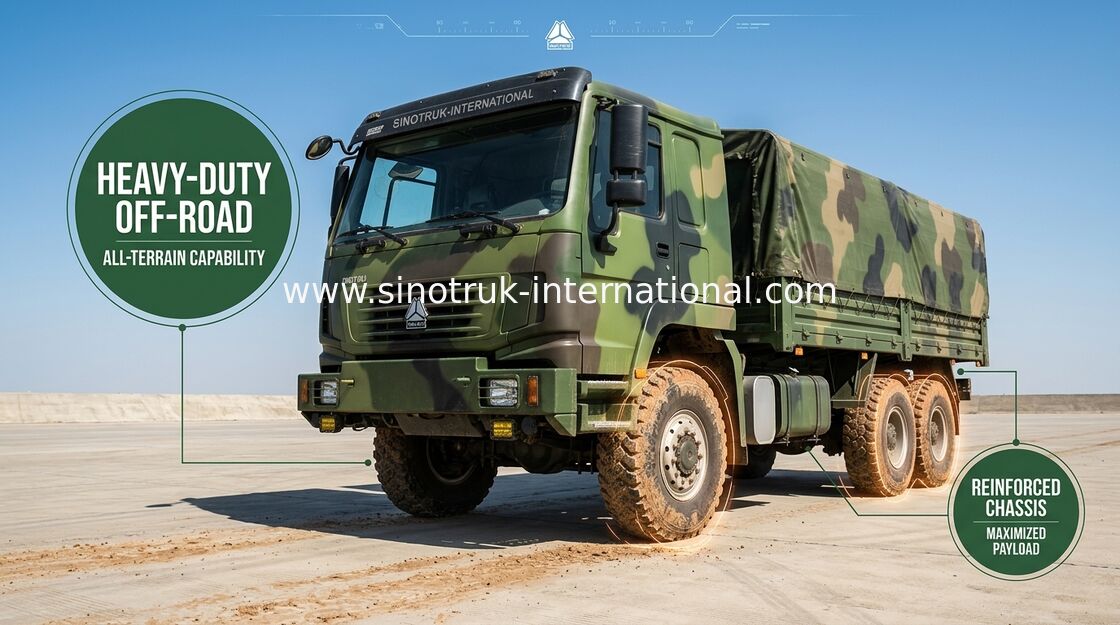 Economische Ladingsvrachtwagen 25 Ton 6X4 van LHD Euro2 290HP met Elektrische Vensterregelgever