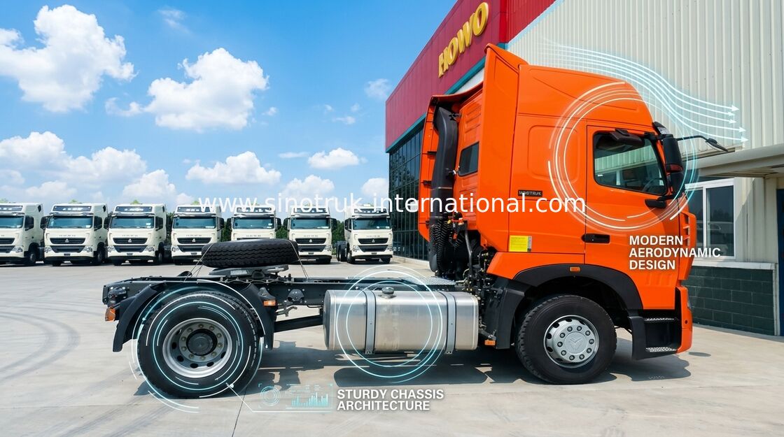 De sterke Aanhangwagen van Motor Euro Internationale Tractor 2 voor 30 -40 van de Tractieton Capaciteit