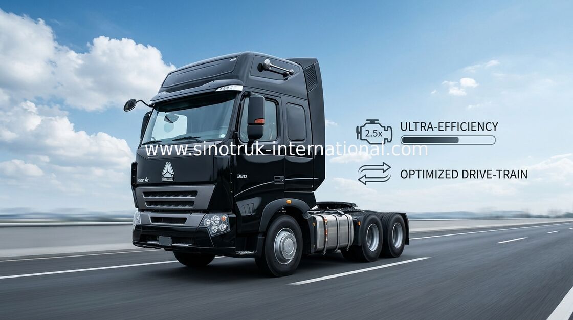 De Tractor van de de Stortplaatsvrachtwagen van RHD 6X4 SINOTRUK HOWO 6x4 met Euro 2 Emissienorm