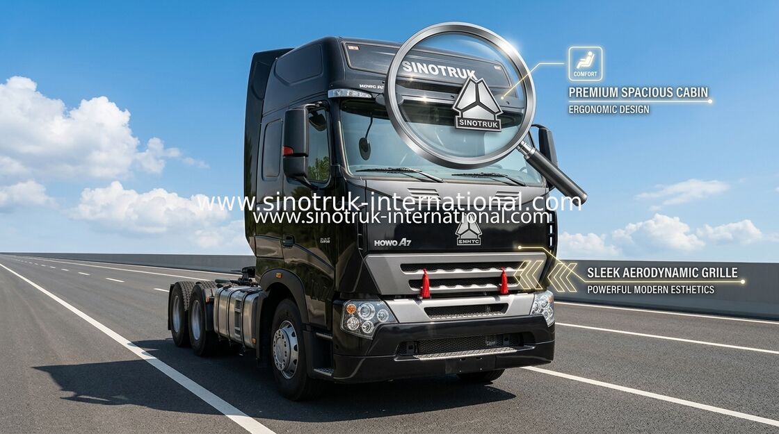 Hoge Prestaties D12.38/de Kipperstractor Vrachtwagen Goedgekeurde ISO van 380HP HOWO
