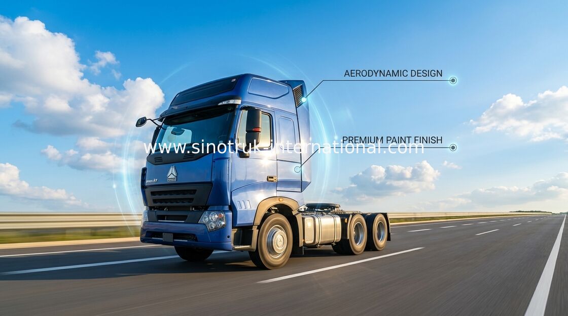 Van de de Aanhangwagentractor van SINOTRUK HOWO Semi de Vrachtwagenhoofd met Airconditioner 60-70 Ton