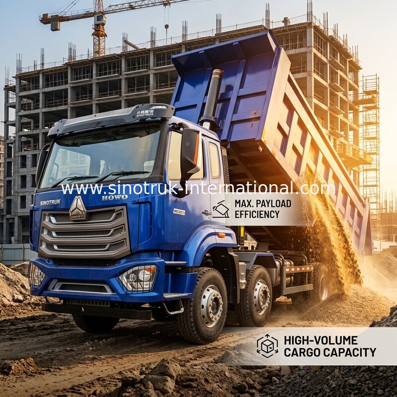 HW19710 Transmissie HOWO NX Dumptruck voor mijnbouw- en bouwwerkzaamheden