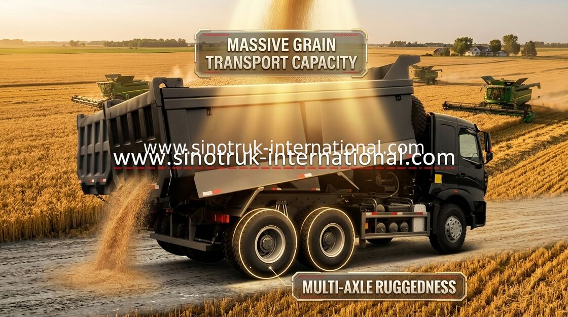 De Stortplaatsvrachtwagen 20CBM 371HP 6X4 LHD van Sinotrukhowo 30 - 40 van de Zware Stortplaatston Vrachtwagen