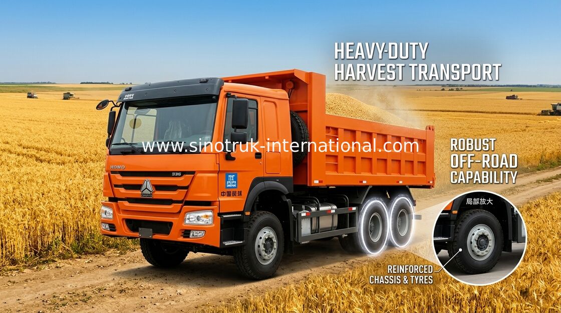371HP 10 de Vrachtwagencapaciteit van de Speculantstortplaats 30 - 40 T 75 het Lage Brandstofverbruik van Km/H
