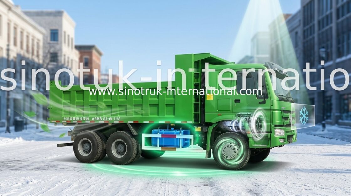 De Vrachtwagen van de de Kippersstortplaats van SINOTRUK HOWO 290HP 6X4 LHD 25tons 10-25CBM ZZ3257M2947A
