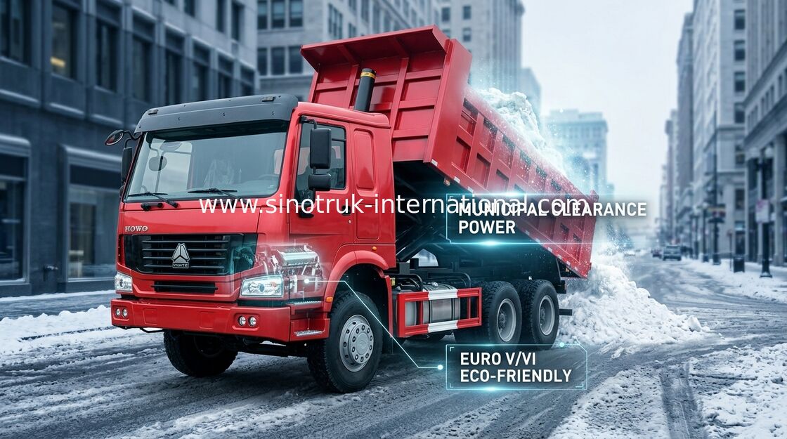 De Vrachtwagen van de kippersstortplaats SINOTRUK HOWO 371HP 25tons 6X4 LHD 10-25CBM ZZ3257N3847A