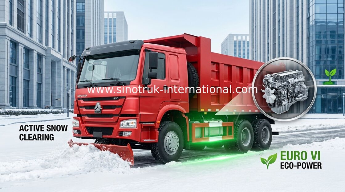 De Vrachtwagen van de de Kippersstortplaats van SINOTRUK HOWO 336HP 6X4 LHD 25-40tons 10-25CBM ZZ3257N3447A1