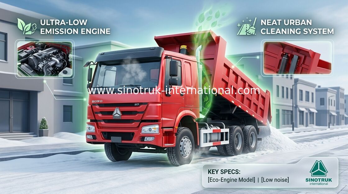 De Vrachtwagen van de de Kippersstortplaats van SINOTRUK HOWO 6X4 LHD 371HP 25tons 10-25CBM ZZ3257N3847A
