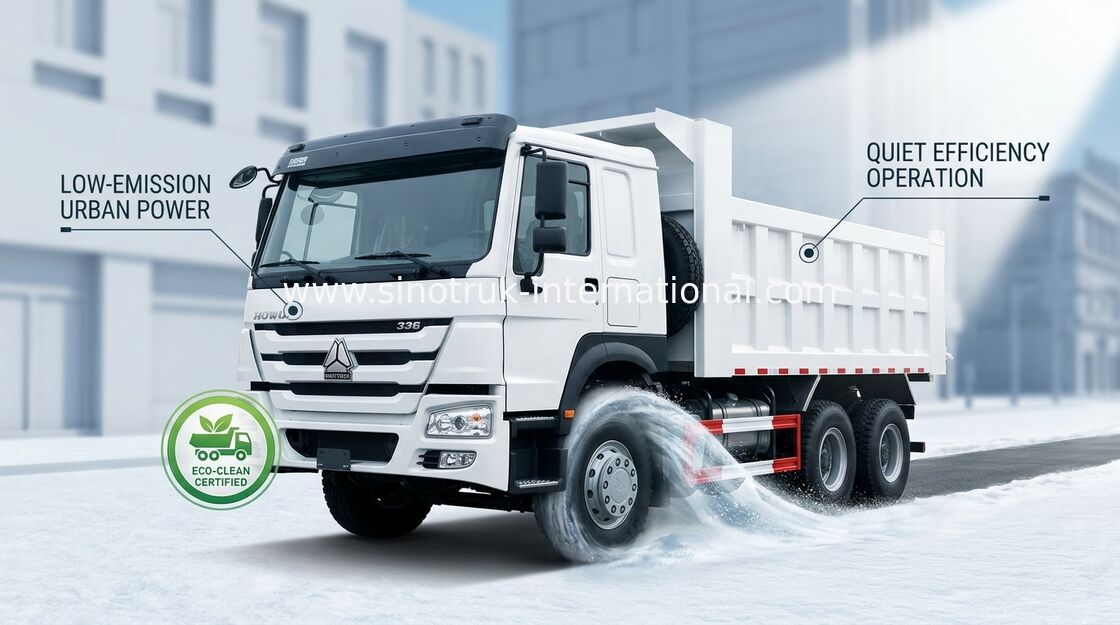 De Vrachtwagen van de kippersstortplaats SINOTRUK HOWO 10 wielen 10-25CBM lading 25-40tons ZZ3257N3647A