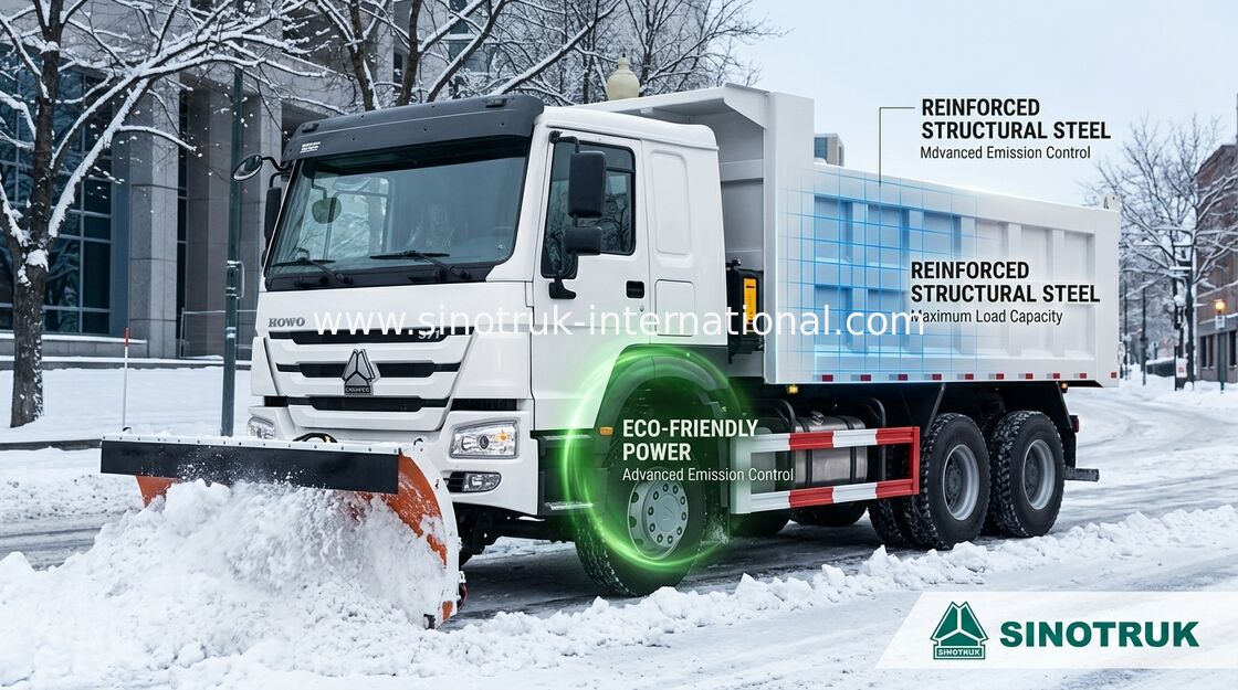 De Vrachtwagen van de kippersstortplaats SINOTRUK HOWO 10 wielen 10-25CBM lading 25-40tons ZZ3257N3847A