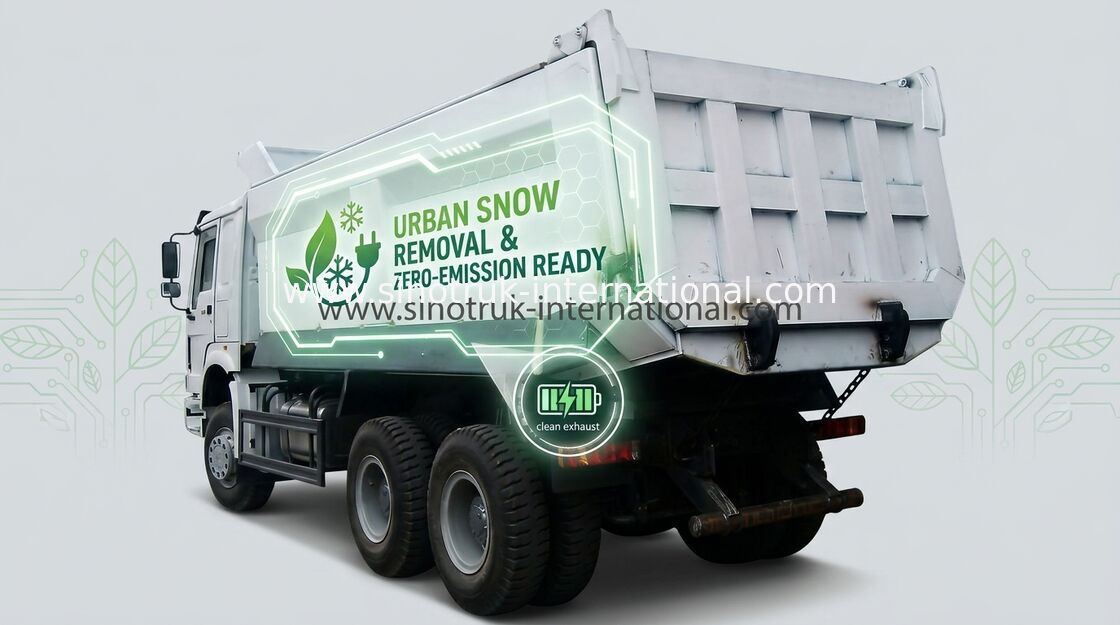 Van de de Kippersstortplaats van SINOTRUK HOWO de Vrachtwagen371hp 10-25Cubic meter, lading 25-40tons
