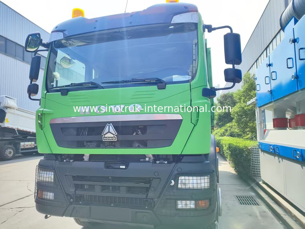 Fabrieksdirect HOWO TX 371HP 6X4 Middenheffende Dump Truck, 40-60 ton laadvermogen, 20CBM Cargo Box, dubbele 16 ton achteras, enkele 9,5 ton vooras, 13R22,5 banden
