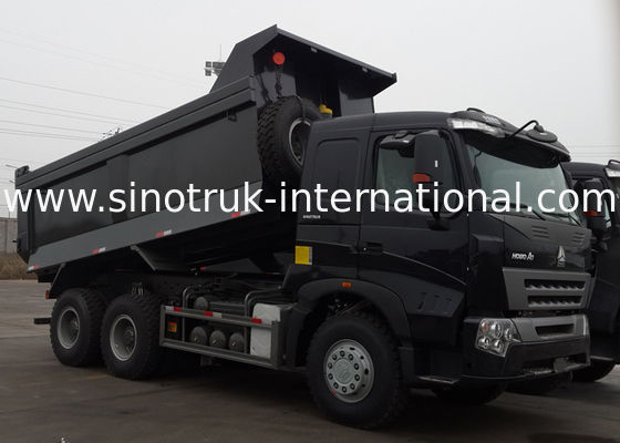 High Loading Capacity Tipper Dump Truck SINOTRUK HOWO Discal Brakes + EVB