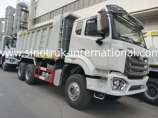 30-40 ton RHD 10 wielen dumptruck SINOTRUK Haohan voor de bouw Wit