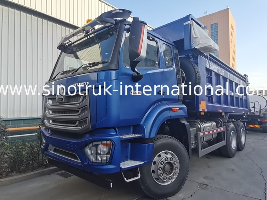 SINOTRUK HOHAN NEW HOWO 30 - 40 ton RHD 10 wielen Tarpaulin voor de bouw Blauw Hoog efficiënt opheffen en lossen