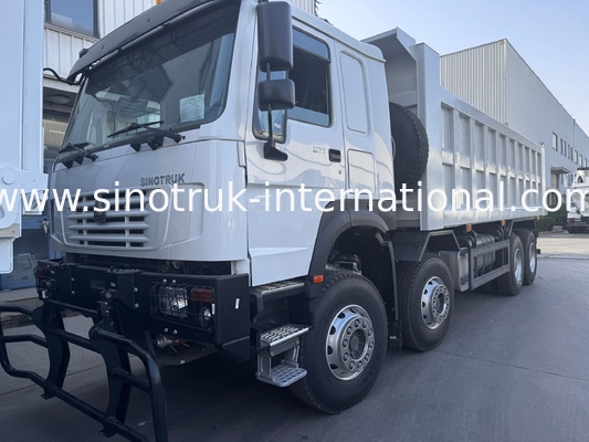 SINOTRUK HOWO 371HP Tipper Dump Truck Constructie Oude voorzijde Militaire bumper voor mijnbouwgebieden