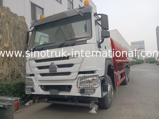 HOWO SINOTRUK Water Tank Truck 380HP Met Hoog Druk Spoelfunctie 6×4