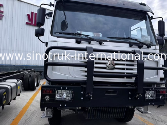 Sinotruk HOWO 8X4 Vrachtwagen 400pk 12 Wielen Ghost Face Cabine