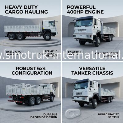 Howo Full Drive Cargo Box Truck 400 pk 4 as