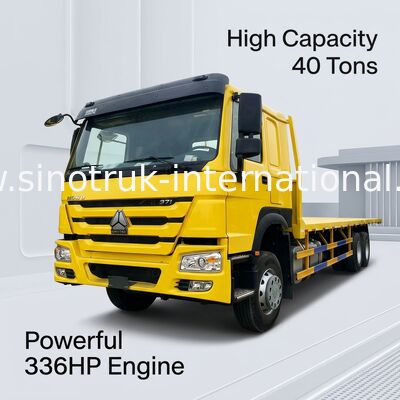 Vrachtwagen van de het Bedlading van ZZ1257N4641W 336HP SINOTRUK de Vlakke