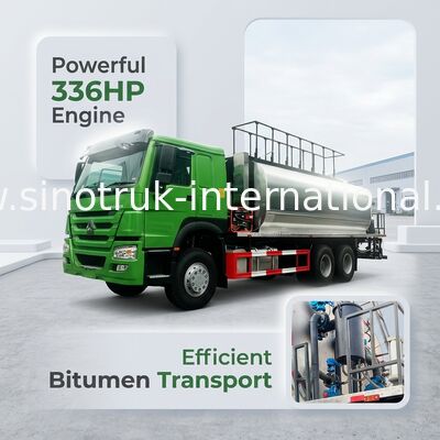 HOWO 7 Rechts Aandrijvingstype van de Bitumenvrachtwagen 6X4