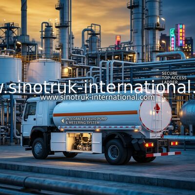 Van de de Vrachtwagenbrandstof van SINOTRUK Howo de Semi Tank 4x2 Lhd Euro2 290hp