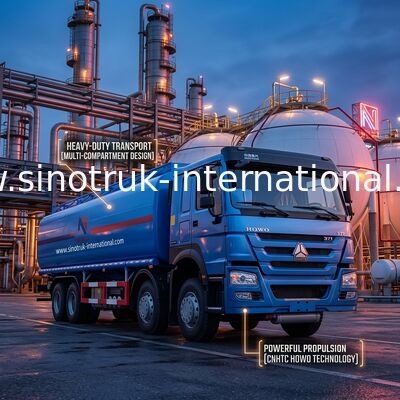 De Tankwagen 8X4 LHD Euro2 371HP van de hoog rendementolie