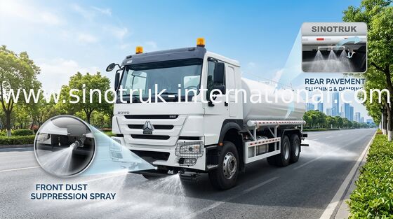 Witte 30CBM Watertanker (6×4, 380PK, Linker Stuur): Belangrijkste Voordelen voor Vloeistoftransport