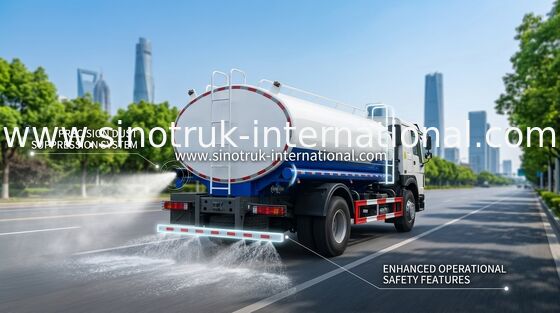 HOWO SINOTRUK Water tank truck 300 pk Blauw