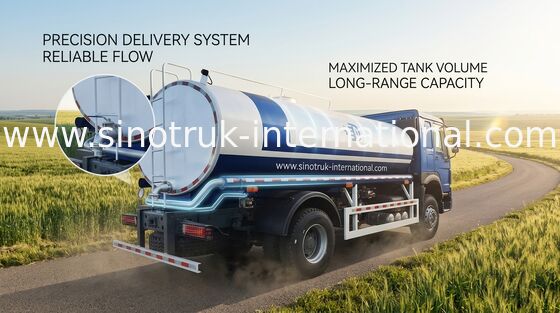 HOWO SINOTRUK Watertankwagen 300 pk Tanktransport