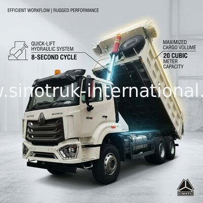 Constructie Howo 6x4 Tipper Dump Truck RHD Drive