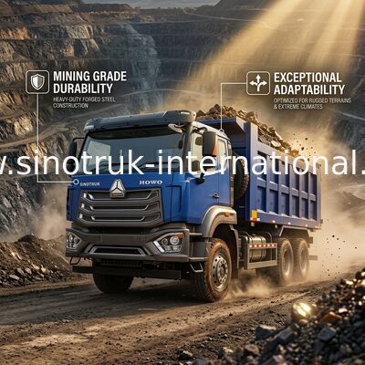 Tipper Truck SINOTRUK HOHAN 371HP 10 wielen LHD 40 ton 20-30CBM ZZ3317N356JB1
