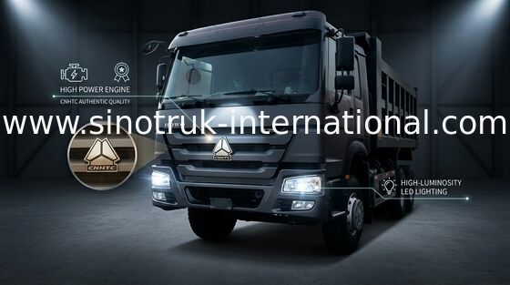 Automatische de Stortplaatsvrachtwagen van Sinotruk Howo, de Commerciële Vrachtwagen van de 10 Speculantstortplaats