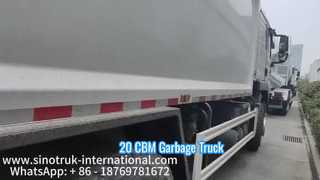 Samengeperste Vuilnisauto