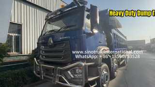 Sinotruk HOHAN Dump Truck 8x4 Krachtpatser