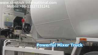 371HP Sinotruk Howo betonmixer 10-20CBM