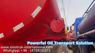 SINOTRUK HOWO 290 PK olietankwagen