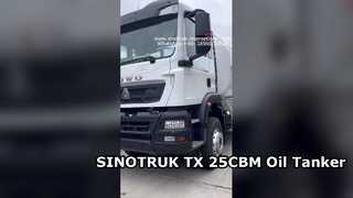 SINOTRUK TX 6X4 olietankerwagen Hoog rendement transport